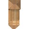 Ekena Millwork Traditional Arts and Crafts Rough Sawn Bracket w/ Offset Brace, Western Red Cedar, 8"W x 20"D x 20"H BKT0806X20X20TRA03RWR - alternate 2